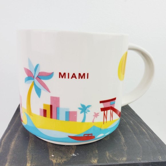 Starbucks MIAMI You Are Here Coffee/Tea Mug - Picture 2 of 6